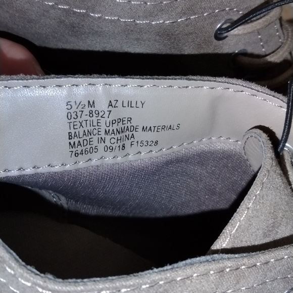 NIB Taupe Lilly Wedge Heel Laceup Bootie - Picture 6 of 6